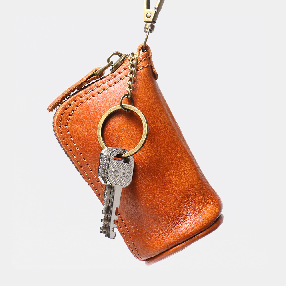 Vintage Genuine Leather Key Bag - Momocolor: China Custom Bag Manufacturer