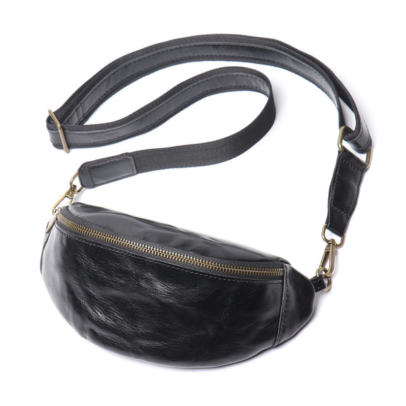 Cowhide Messenger Nag Sports Waist Bag - Image 2