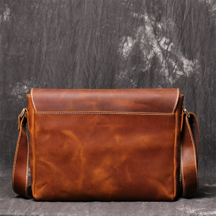 Vintage Genuine Leather Men Bag - Image 3