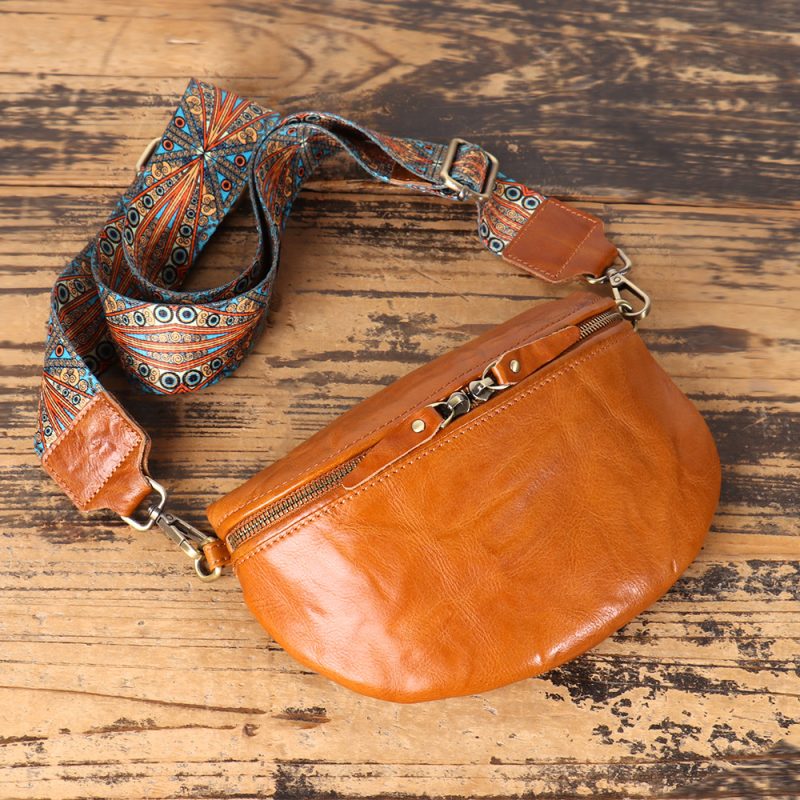 Vintage Genuine Leather Women Bag - Image 5