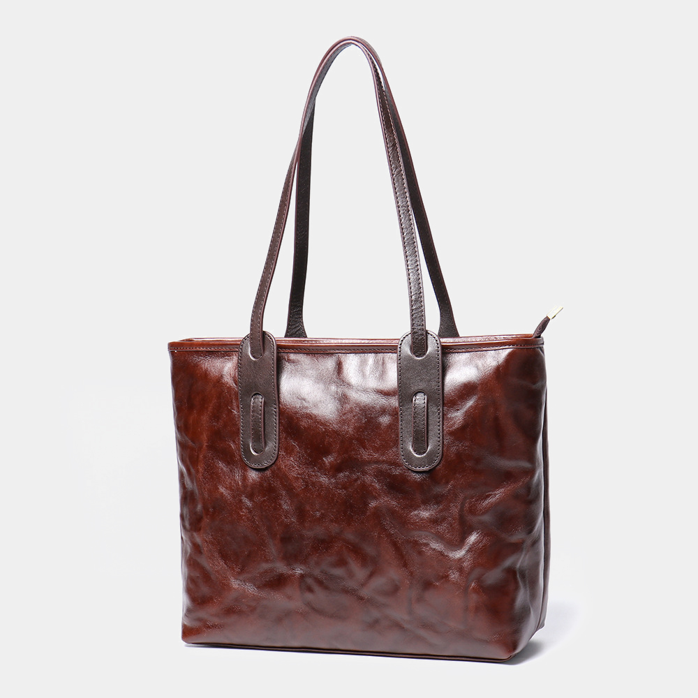 Genuine Leather Vintage Shopping Bag 1 Genuine Leather Vintage Shopping Bag