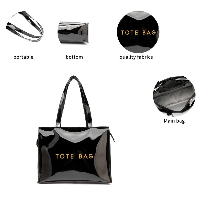 Custom PVC Tote Bag Beach Bag - Image 6