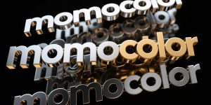 momocolor matal logo