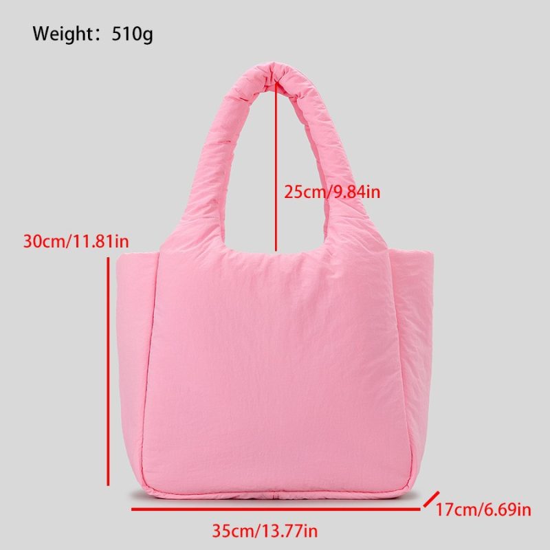 Custom Puffer Tote Bag - Image 3