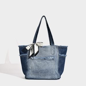 denim tote