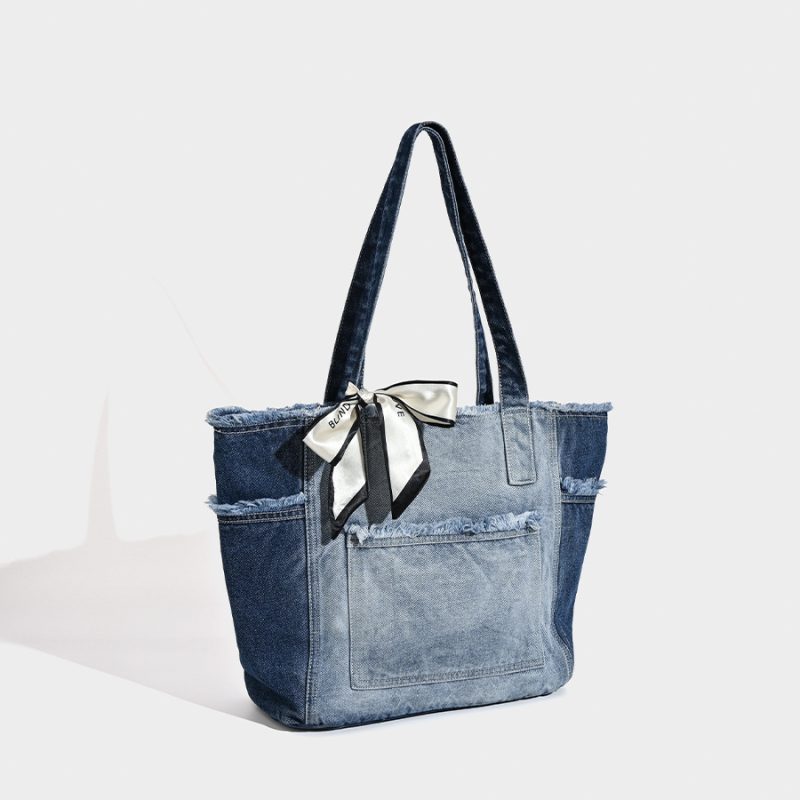 Custom Denim Tote Bag Manufacturer - Image 4