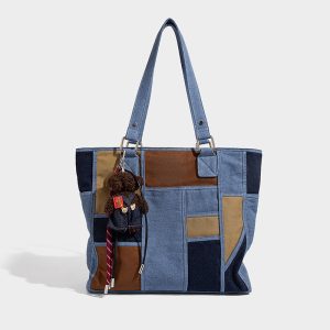 momocolor denim tote bag (2)