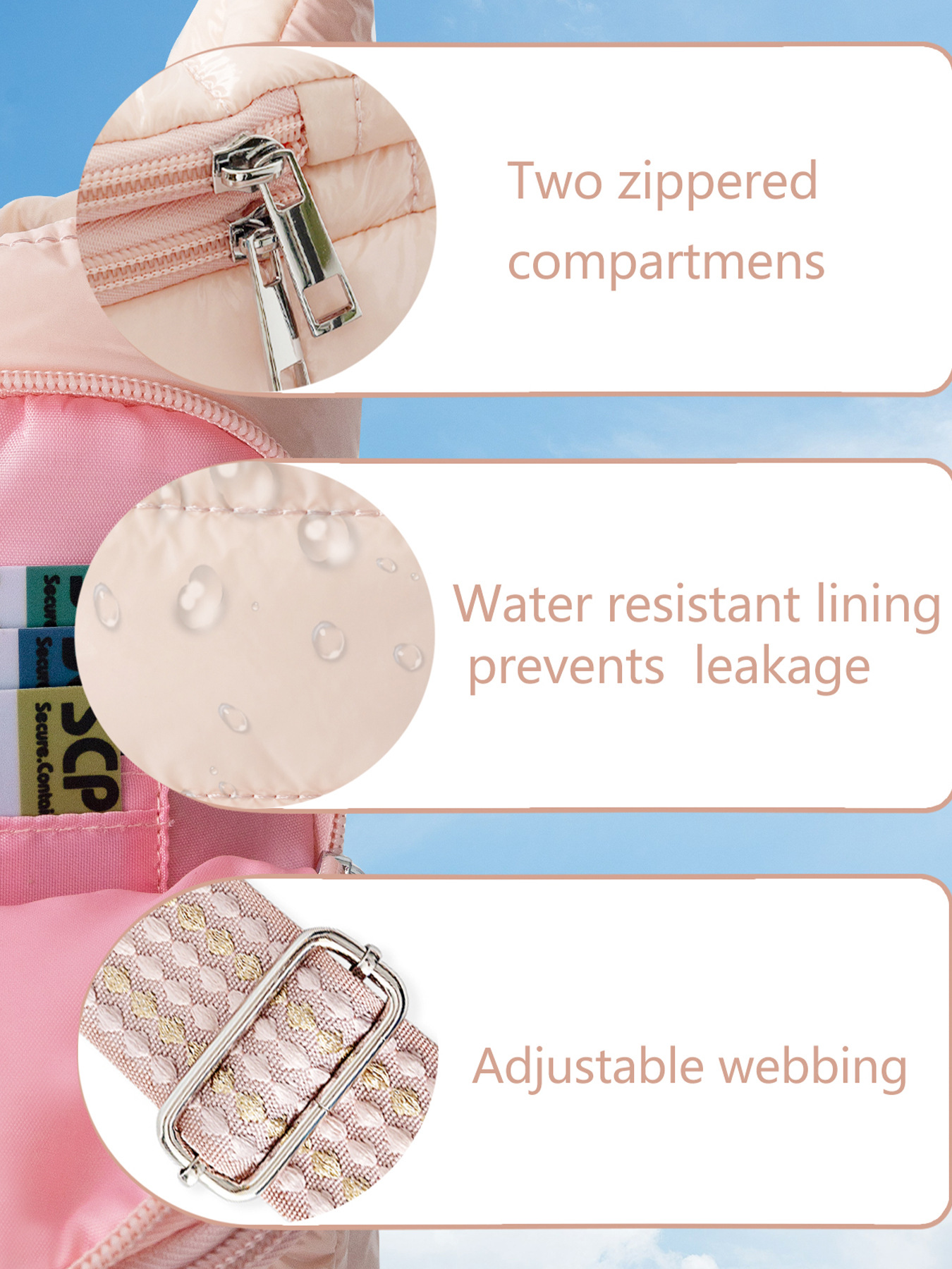 Custom Padded Water Bottle Crossbody Bag Factory 11 Custom Padded Water Bottle Crossbody Bag Factory - Image 11