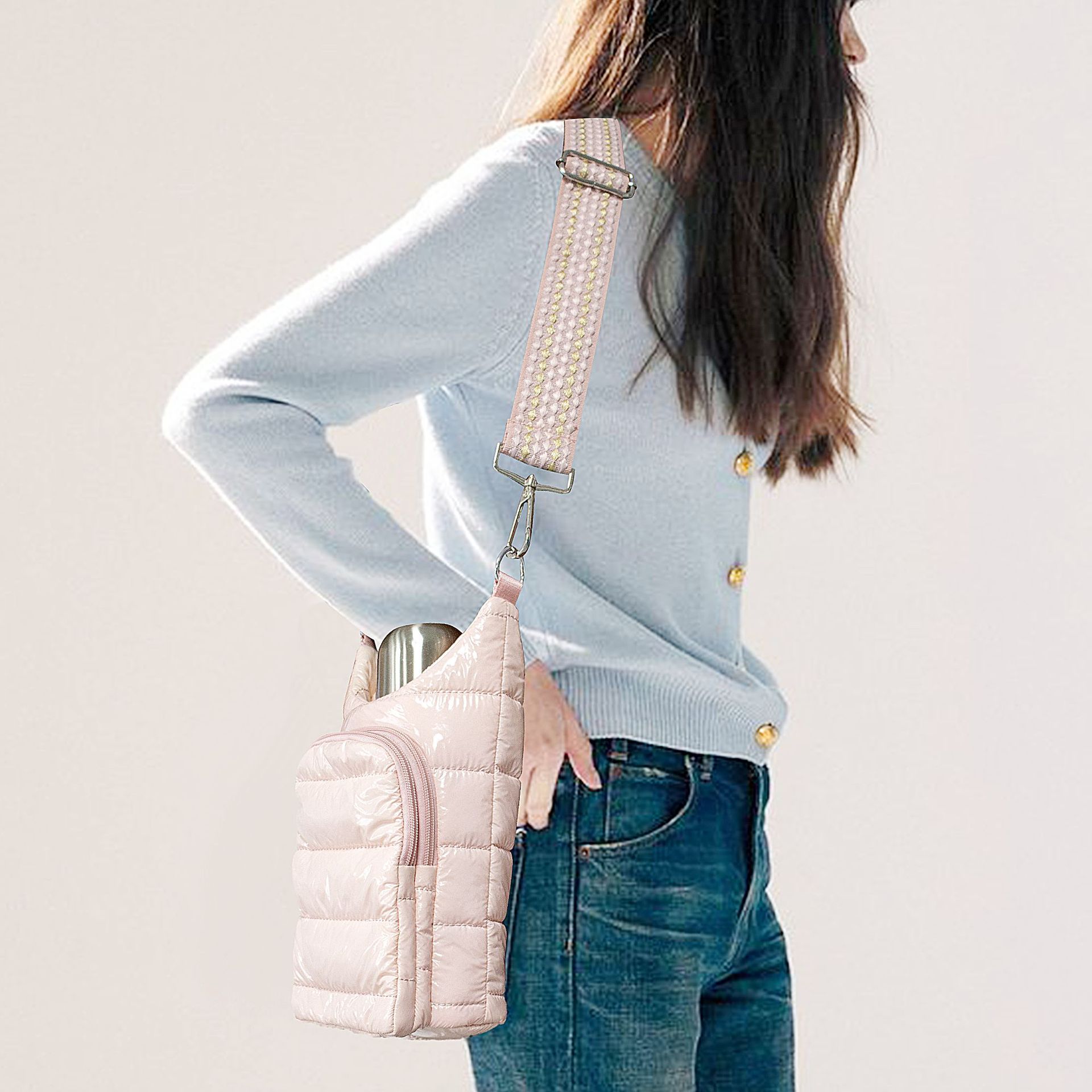 Custom Padded Water Bottle Crossbody Bag Factory 13 Custom Padded Water Bottle Crossbody Bag Factory - Image 13