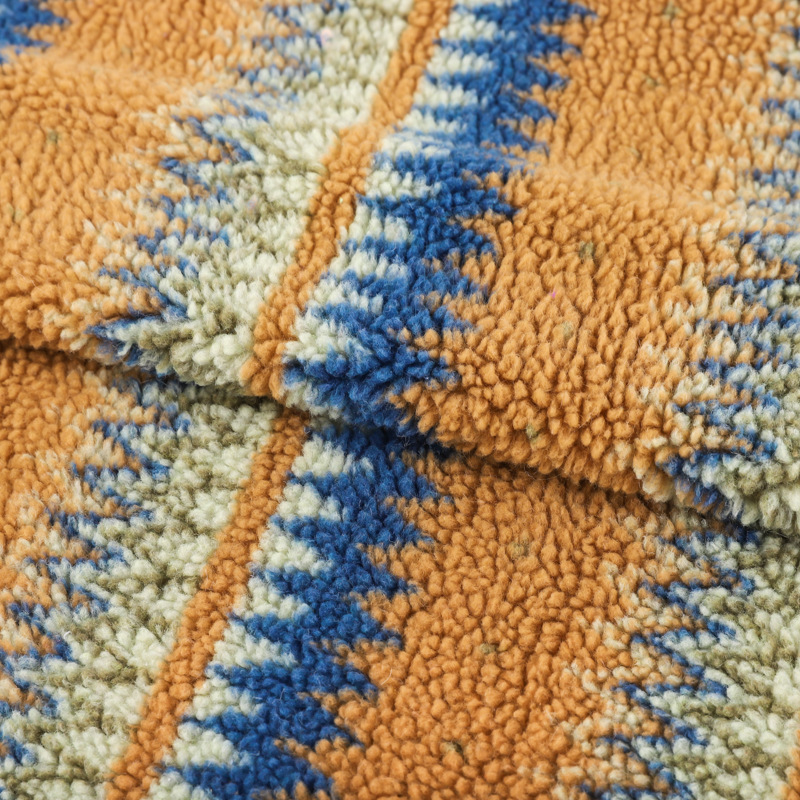 Faux Jacquard Lambswool