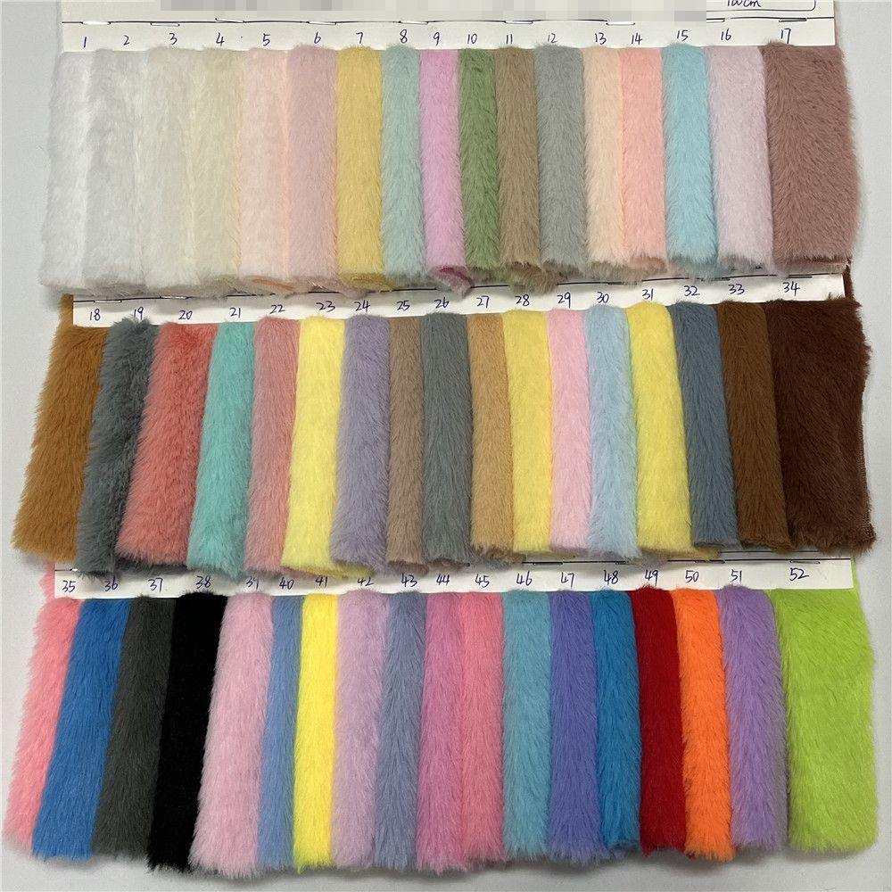 Medium-Length Faux Matte Rabbit Fur
