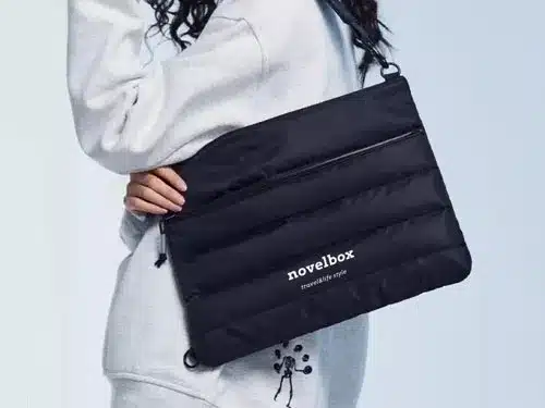puffer laptop bag